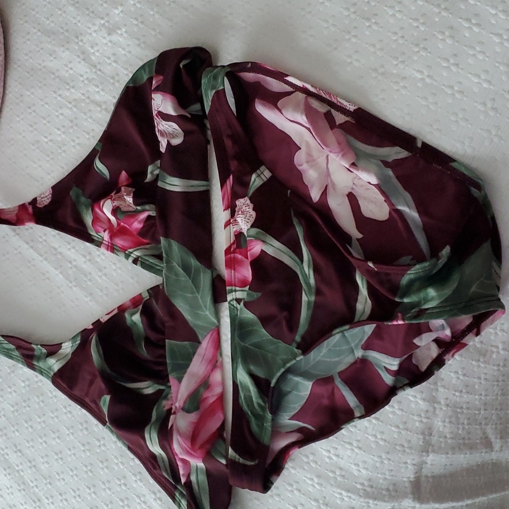Tommy Bahama burgundy Bikini